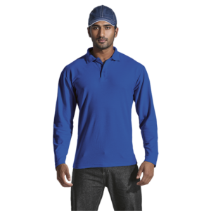 175g Men's and Ladies Long sleeve pique knit Golfer (175-LONG)