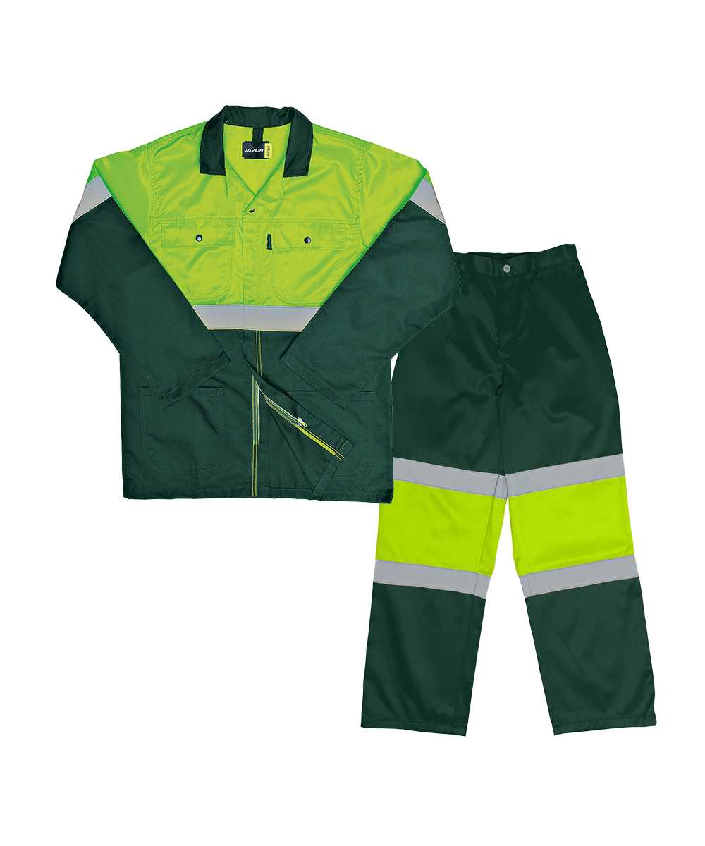 Two Tone Hi-Vis Reflective Conti Suit (4641-PC) - Image 3
