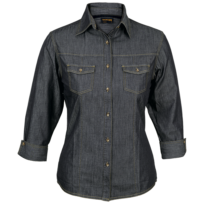 Mens and Ladies Denim Shirts (D VAR) - Image 4