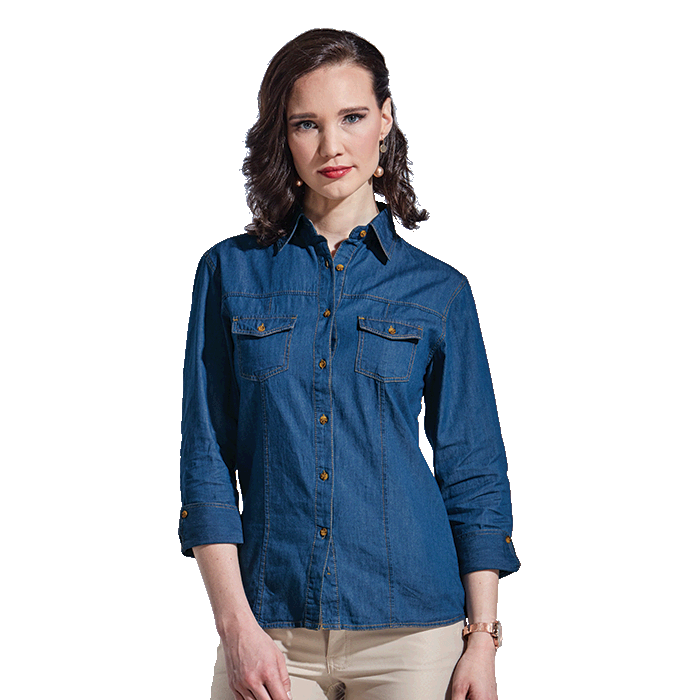 Mens and Ladies Denim Shirts (D VAR) - Image 3