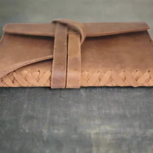 Braided A5 Journal Leather Cover